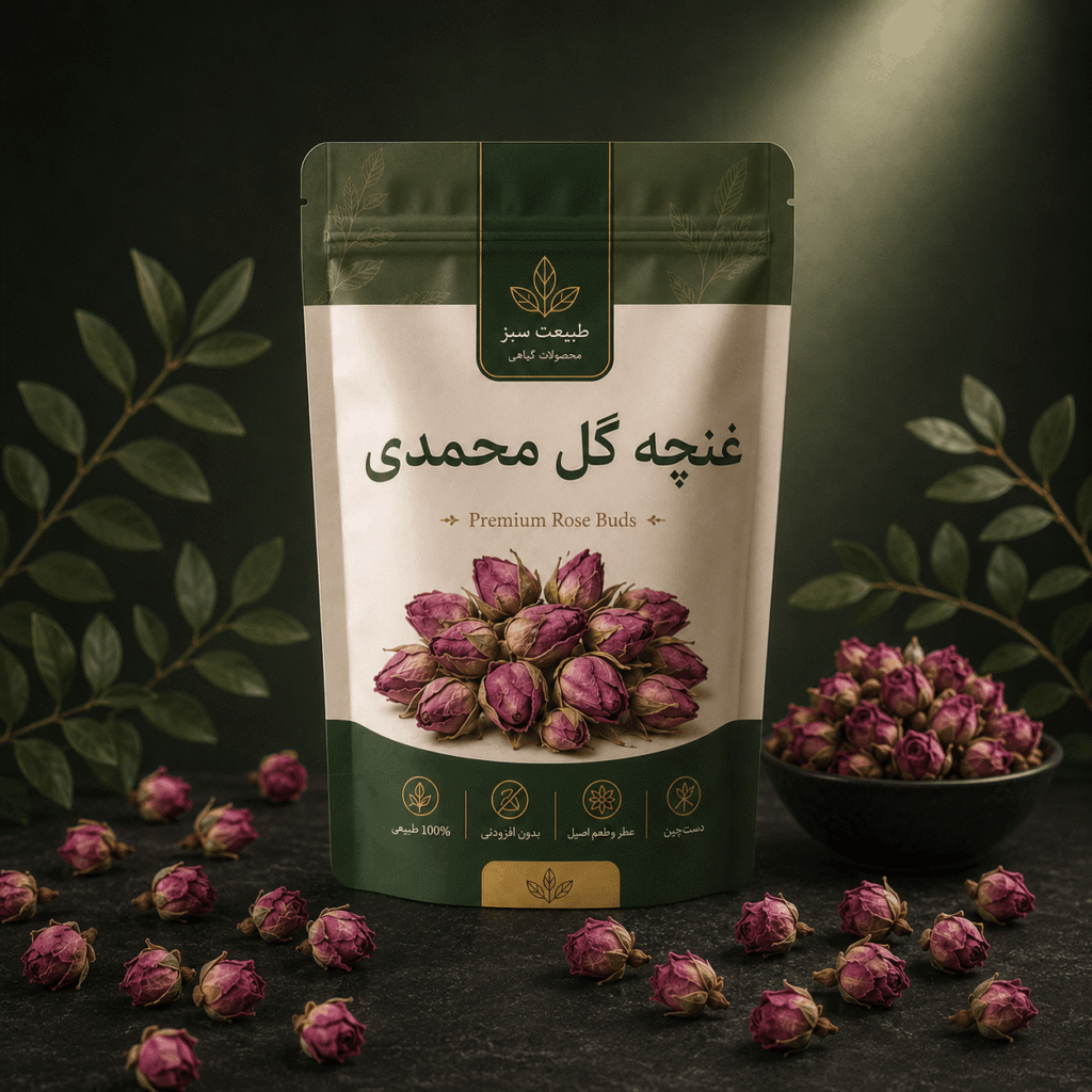 غنچه گل محمدی