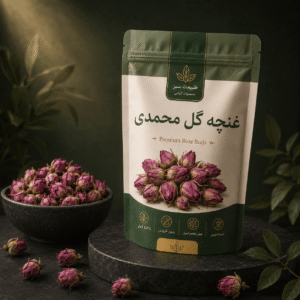 غنچه گل محمدی