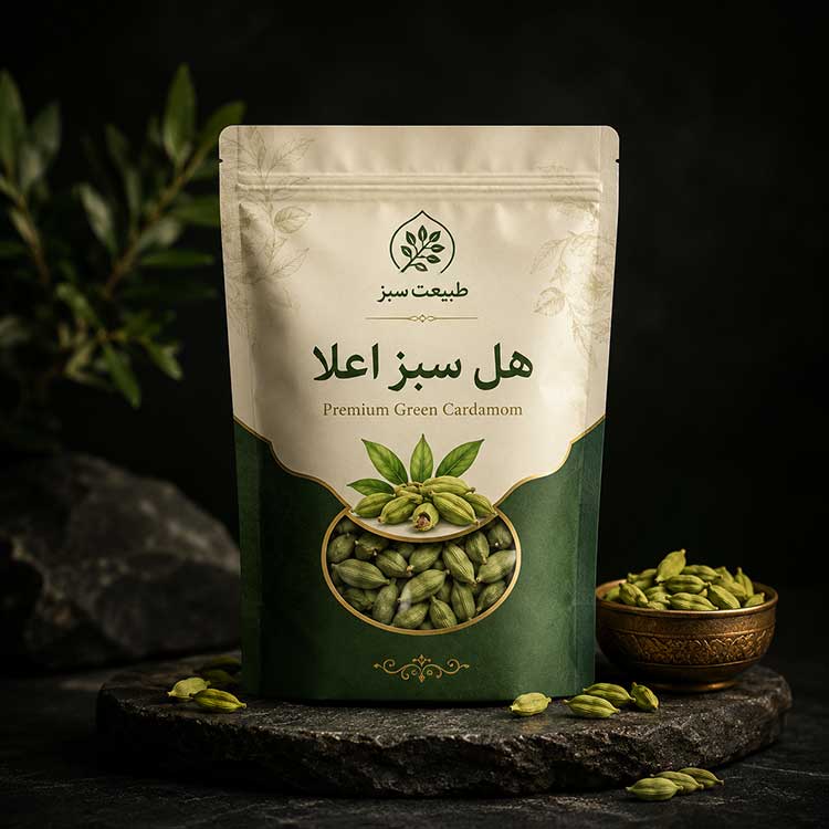 هل سبز اعلا (10 گرم) – پاکتی کلرفیل ایران
